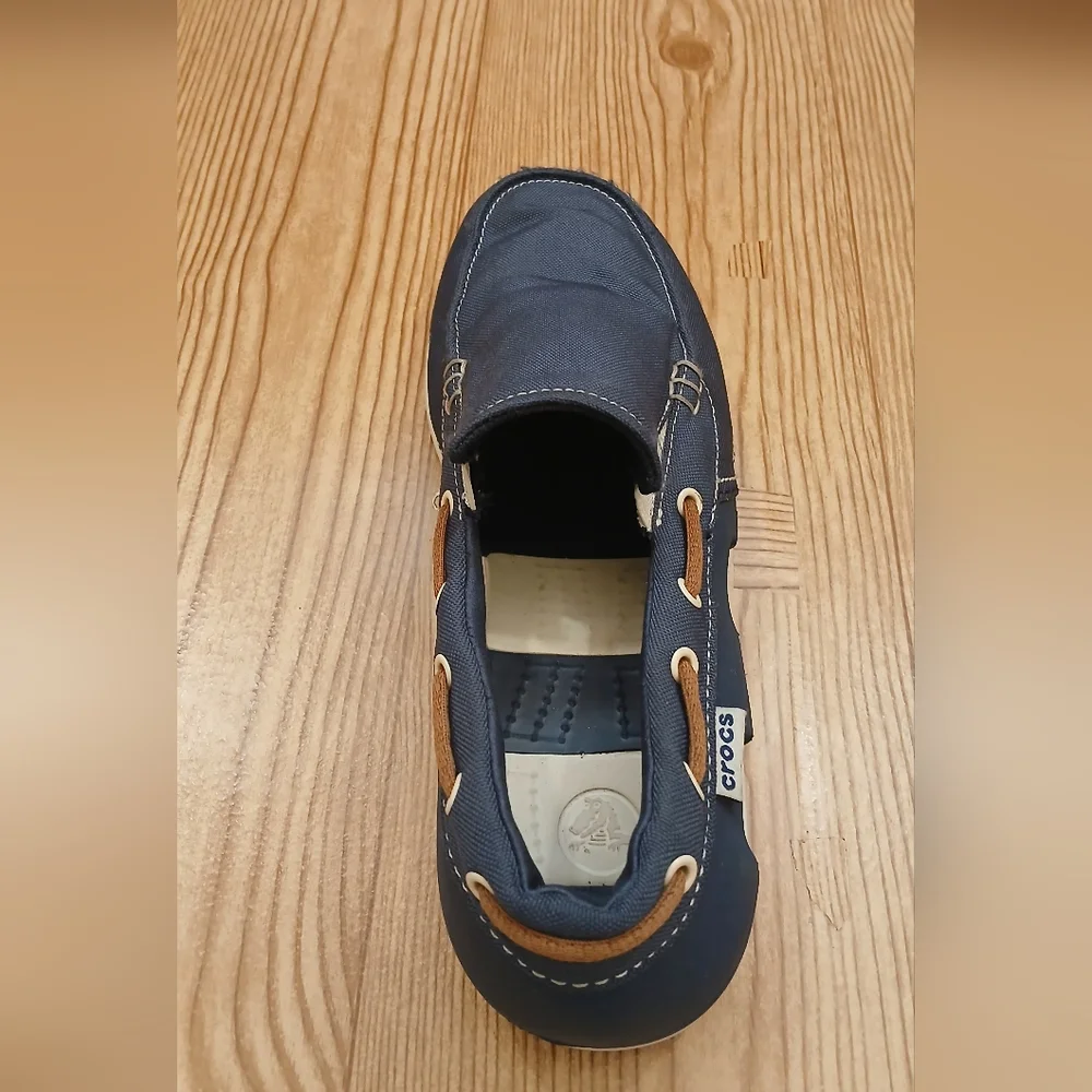 Crocs Men's Blue Casual Loafers - Picture 7 of 16